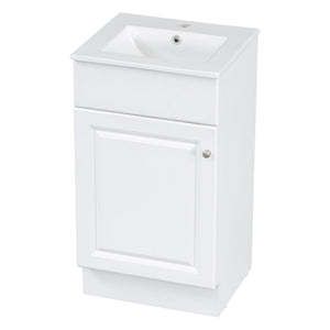 Bathroom Vanity With Sink, Cabinet With Adjustable Shelf