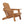 Oversize Wooden Outdoor Folding Adirondack Chair