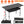 Portable Folding Camping Table With Adjustable Height Hanging Net Rustproof Carbon Steel Foldable Roll-Up Camping Table for Picnic Camping Hiking Beac