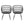Terry Chair Set of 2