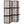 4 Panel Folding Screen With Shelves - Brown