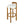 Elise Indoor Wooden Low Back Barstool