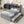 Full Size Platform Bed With Trundle, Drawers, USB Ports And Built In Shelves - Gray