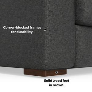 Charlie 96 Inch Deep Seater Sofa