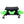 Rolling Detailing Creeper Seat With Wheels, Removable Tool Trays, 300 Lbs Capacity - Green