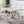 Allessandra - Rectangular U-Shaped Base Dining Table - White / Silver