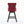 Swivel Velvet Barstools with Button Tufted Decoration - Set of 2 (Wine Red)