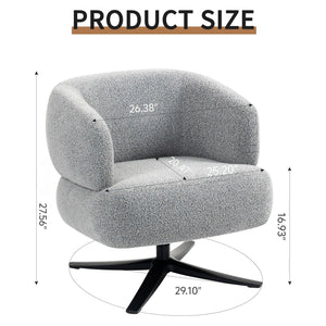 Cuddle Style Leisure Swivel Sofa Chair