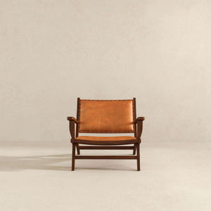 Daniel - Arm Chair - Brown / Tan