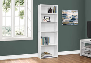 6-Tier Transitional Bookshelf for Office