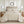 3 Piece Reversible Bedspread Set Cream Full/Queen