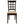 Lattice Back Dining Chair (Set of 2) - Brown
