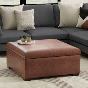 Gabbie - Coffee Table Upholstered Storage Ottoman