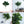 French Country Home Decor Collection (Includes An Artificial Plant, Vase, Trays, Stool And Side Table) (Set of 5) - Multicolor