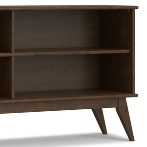 Draper - Handcrafted Low Bookcase