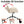 Criss Cross Swivel Desk Chair With Adjustable Armrests & Wheels For Home Office