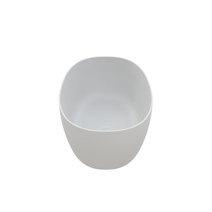 59" Solid Surface Soaking Bathtub