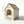 Indoor Dog House With Cushion Pet House For Small Dogs & Cats - Creamy White / Light Yellow
