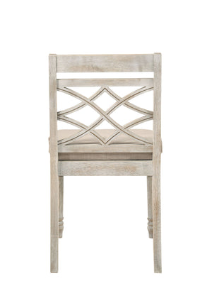 Havanna - Wide Chair With Cushion (Set of 2) - Off White
