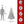 4FT Flocked Christmas Tree with 233 Tips