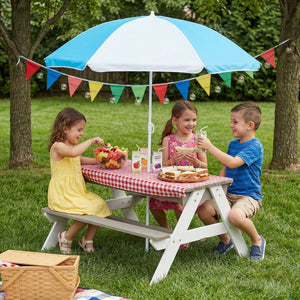 Kids Picnic Table With Sand and Water Table Conversion