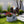 Standing Eagle Statue Garden Planter on Faux Stone Base