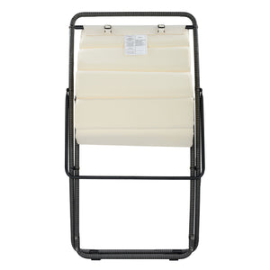 Outdoor Folding Chair With Adjustable Backrest (Set of 2)