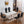 Marble Dining Table for 6 People