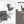 Heat Massage Manual Recliner Chair with Rocker and Swivel in Fabric