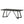 Rectangular Dining Table For 6 - 8 People - Black