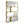 Mirror With en Metal Framed Decorative Rectangle Mirror For Bedroom Dressing Room, Hallway Or Living Spac - Gold