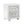 Skye - Marble Nightstand - White