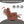 Red Genuine Leather Heat Massage Manual Recliner Chair