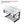 Wall Mounted Rectangular Bathroom Sink With Towel Bar & Overflow - White