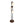 Bento - Contemporary Floor Lamp - Black / Walnut / White