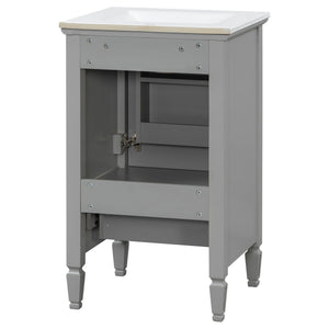 Retro Bathroom Vanity With Sink