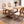 French Style Solid Wood Frame Seating for Dining