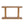 Console Table & Bottom Shelf - Walnut