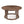 TREXM Patio Dining Table Set for 6 with Umbrella Hole