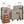 4 Piece Luggage Suitcase Set, Hard Shell Lightweight Expandable Travel Luggage With 4 Packing Cubes