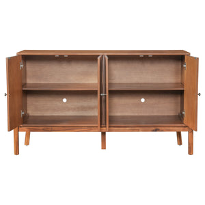 Vintage Sideboard Buffet Cabinet, 56.8" W x 18" D x 34.2" H