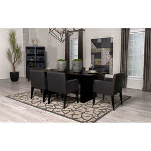 Houston - Rectangular Double Dining Table Top - Black
