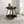 End Table With Center Shelf - Dark Gray