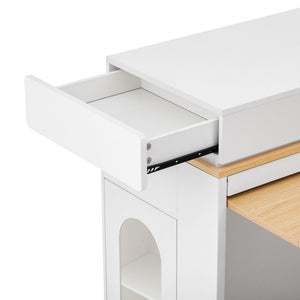 Extendable Dining Table With Folding Top