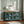 Elegant European Antique Style 4-Door Cabinet with Tempered Glass Doors