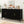 U_Style Modern 4-Vertical Wavy Slatted Doors Sideboard