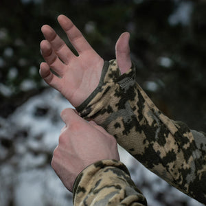 M-Tac Delta Fleece Jacket - Tactical Underwear Top Sweater 1/4 Zip - TRAPSKI