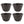 Suncast 100 Foot Resin Wicker Garden Water Hose Storage Holder Pot (4 Pack)