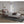 Mid-Century Modern Upholstered Bed With Curved Headboard