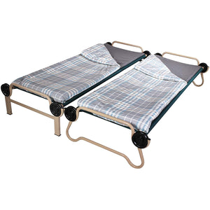 Disc-O-Bed Duvalay Child Memory Foam Sleep Pad/Duvet, Ocean Plaid